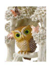 Schneekugel mit Eule – Symbol für Weisheit und Erkenntnis | GLASSGLOBE