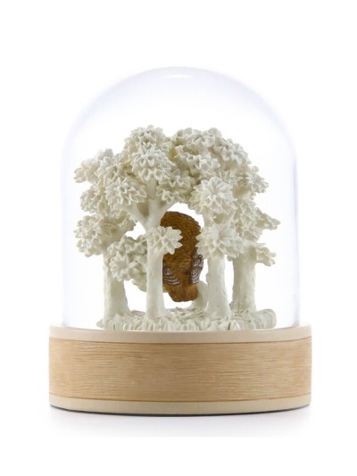 Schneekugel mit Eule – Symbol für Weisheit und Erkenntnis | GLASSGLOBE