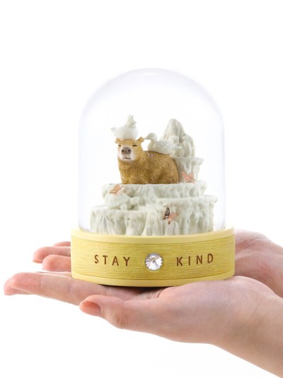 Boule à Neige avec Capibara, Symbole de Bonté et d'Amitié