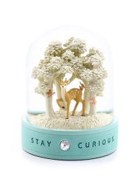 Schneekugel „Stay Curious – Die Neugier" Entdeckergeist und Freude an kleinen Entdeckungen