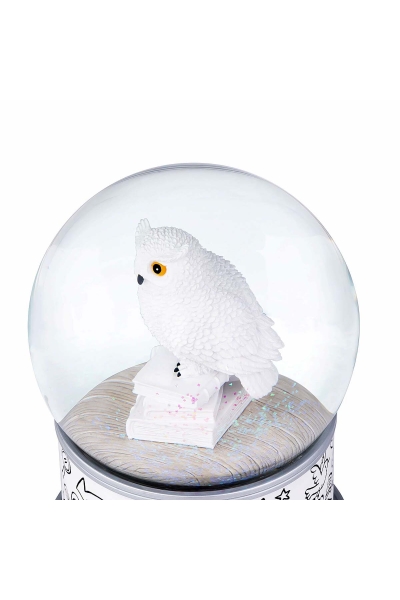 Boule à neige Harfang des neiges avec musique | GLASSGLOBE
