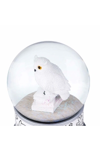 Boule à neige Harfang des neiges avec musique | GLASSGLOBE