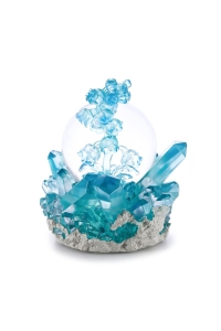Boule à neige Muguets musicale et lumineuse | GLASSGLOBE